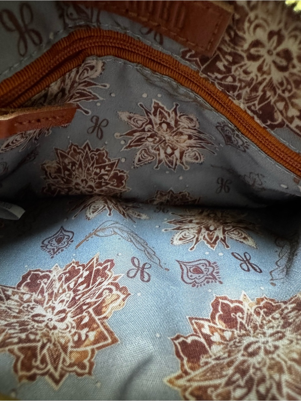 HOBO Evella Mustard Yellow Leather Crossbody Bag - Picture 11 of 13